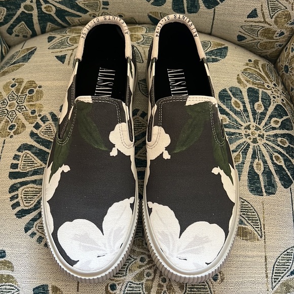 AllSaints slip on sneaker size 12M. Brand New - Picture 2 of 9